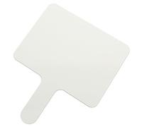 Milisten Classroom Double Sided Handheld Dry Erase Paddle Whiteboard for Student Quiz Games and Collaborative Learning