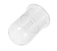 Milisten Clear Glass Cloche Plant Dome Hydroponic Terrarium Jar with Lid for DIY Micro Landscape Moss and Air Plants Portable Vase for Creative Indoor Gardening