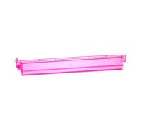 Milisten Clear Mahjong Domino Pusher and Rack Combo Transparent Crystal American Mahjong Push Tool Portable and Stylish Game Accessory