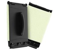 Milisten Cloths Improving Cleaning String Cleaner Guitar 2pcs Fretboard Cloth The Kit with Plastic and Fiber for Practical Guitar Maintenance Playing Quality on Go