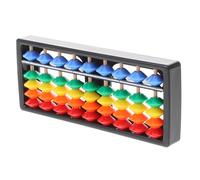 Milisten Colorful Level Plastic Abacus with Beads for Mental Arithmetic Tool for Classroom and Home Learning Portable Educational for Math Practice