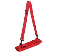 Milisten Compact Foldable Golf Club Carry Bag with Adjustable Strap Lightweight Practice Sunday Bag for Driving Range and Travel - Red Mini Handheld Golf Club Case