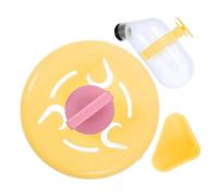 Milisten Comprehensive Small Pet Care Kit Running Wheel Food Box Water Dispenser for Hamsters Guinea Pigs Ferrets Pet Accessory
