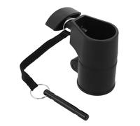 Milisten Compression Collar Speaker Stand Adapter, 40mm to 35mm Speaker Stand Reducer Sleeve, Black Plastic Metal Retractable Sleeve for Speaker Stand, Live Stage Show