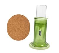 Milisten Convenient Hamster Waterer Automatic Vertical Water Feeder for Pets Easy Drinking Bottle Stand for Chinchillas Gerbils and Dwarf Hamsters Essential Home Supply Green