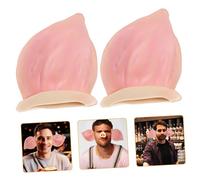 Milisten Cosplay Pig Ears Prop for Halloween Costume Parties Creative and Funny Pig Costume Accessories for Role Play and Prank Events