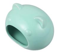 Milisten Cozy Ceramic Hamster Hideout House Adorable Small for Guinea Pigs Hamsters and More No Smell for and Squirrels