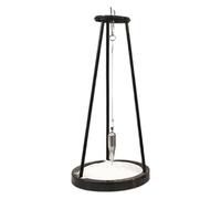 Milisten Creative Iron Sand Pendulum Gravity Art Desktop Decor for Office and Home, Modern Black Sand Swing for Stress Relief and Table Decoration