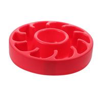 Milisten Creative Slow Feed Pet Bowl Lightweight and Dog Cat Feeder for Healthy Eating Red Puzzle Design Enhances Foraging Fun and Digestion for Travel