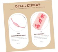 Milisten Crochet Strawberry Keychain Pendant Plush Fruit Ornament for Bags and Keys Lightweight Soft Hand-knitted Hanging Charm Colorfast Lovely Fruit Decor for Backpack and Phone