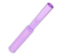 Milisten Crystal Singing Bowl Stick Purple Rubber Sound Mallet for Tibetan Meditation Yoga with Colorful Acrylic Knocking Rod, Music Bowl Accessory for Chanting and Relaxation