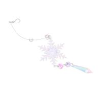 Milisten Crystal Snowflake Suncatchers Rainbow Maker Prism Indoor Walls Versatile Decor High Light Transmittance Unique Crystal Design Timeless Shine