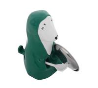 Milisten Cute Dog Toy Interactive Bell Sound Knock Pot Design for Office Home Fun for Friends and Engaging Noise Maker for Dogs