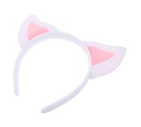 Milisten Cute Pig Ears Headband Adorable Cartoon Animal Hair Accessories for Fluffy Ear Hoop for Halloween Cosplay Parties Festivals