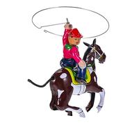 Milisten Cute Vintage Wind Up Clockwork Design No Batteries Required Birthday for Encourages Crawling and Walking Fun Compact for Easy Grasping