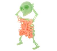 Milisten Dancing Skeleton Wind Up Skeleton Figurine for Desktop Decoration Fun Halloween Ornament Interactive and Compact for Home Office Decor