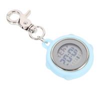 Milisten Digital Clip on Pocket Watch for Students with Stopwatch and W isplay, Alloy and Silicone Material, for Exams and Nurse Use