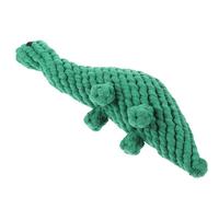 Milisten Dinosaur Shape Cotton Rope Dog Chewing for Puppies, Interactive Pet Molar Designed to Teething Problems and Serve as A Training Tool for Indoor Use