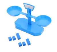 Milisten DIY Balance Scale for Educational Stem Science Experiment Lever for Preschool Elementary Math Teaching Creative Learning Tool for Home School Science Centers