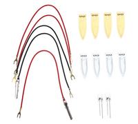 Milisten DIY Fruit Battery Kit with Zinc and Copper Plates Science Experiment for Students Educational Physics Teaching Supply Creative Stem for Learning and Experimentation