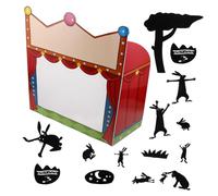 Milisten Diy Shadow Puppets Craft Kit for Boys and Girls Role Play Puppet Theatre Science Experiment Toys Creative Craft Making Kit