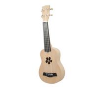 Milisten Diy Ukulele Kit Soprano Ukulele for Adults Boys and Girls Hand Painting Assembly Kit Cherry Blossom Finish