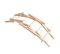 Milisten DIY Wooden Arch Bridge Model Educational Science Kit for Stem Building for Boys and Handmade High-grade Wood Construction for Learning Mechanics and Engineering Principles Desktop