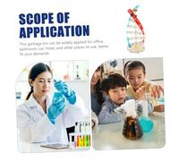 Milisten DIY Wooden Dna Double Helix Model Educational Biology Teaching Tool for Boys Enhances Fine Motor Skills Hand-eye Coordination Science Learning Kit