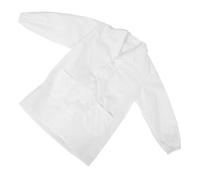 Milisten Doctor Costume White Lab Coat with Elastic for Boys and Soft Fit Easy to Clean Role Play Outfit for School and Halloween