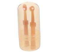 Milisten Dog Cat Toothbrush Set Double Head Pet Brush Silicone Toothbrush for Dogs and Cats Small Tooth Brushing Kit Oral Health Care