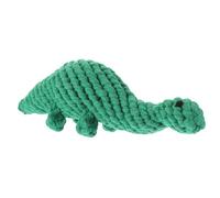 Milisten Dog Chew Toy Rope Dinosaur Shape Interactive Teething Toy for Puppies Dogs Biting Grinding Fun for Reducing Destructive Behavior