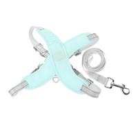 Milisten Dog Harness Vest Harness Light Green Cloth Lightweight Easy to Put and Take for Daily Walking, Dogs and Cats 6-10kg