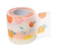 Milisten Dog Paw Bandage Wrap Pet Self Adherent Non-Woven Tape for Wounds and Comfortable Fit Cute Fruit Pattern Dog Paw Bandages
