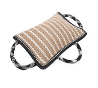 Milisten Dog Pillow: Dog Training Bite Pillow - Sturdy Flax Bite Toy With Strong Handles - Enhances Focus And Bonding During Tug-of-war Sessions