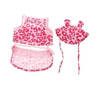 Milisten Dog Swimsuit for Summer Breathable Pet Apparel with Skirt Hat for Swimming and Pet Fashion Shows for Bichon Poodle Cute Dog Dress