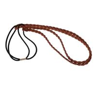 Milisten Double Layer Twist Braid Headband for Women Comfortable Fabric Retro Hair Band Suitable for Everyday Wear and Party Brown Hair Accessory