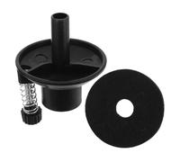 Milisten Drum Kit Cymbal Stand Accessory with Plastic Base and Felt Sleeves Secure Drum Stabilizer for Jazz and Standard Kits Support for Enhanced Stability