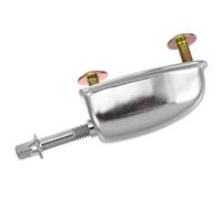 Milisten Drum Mounting Hooks Replacement Lug Claw Snare Ear Silver Iron Screws Sturdy Set with Easy to Use Snare and Bass Drum Accessories Repairs and Upgrades