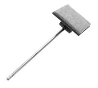 Milisten Drum Pedal Beater Accessory Flat Bottom Felt Replacement for Bass Drum Sturdy Construction Enhanced Control for Percussion Performance