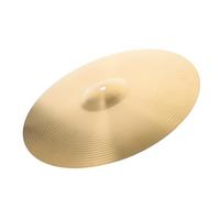 Milisten Drum Set Cymbal Practice Jazz Drum Cymbal Brass Alloy 15.64X15.64X0.79In Not Easy to Rust Skin-Friendly Surface