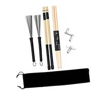 Milisten Drum Stick Wrench Drum Tuning Key and Wire for Musical Instrumentalist for Setup and Maintenance