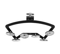 Milisten Drum Tambourine Bell Professional Mounting Tambourine for Snare Drums Jingle Bells for Musicians and Celebrations Bright Sound Durable Design