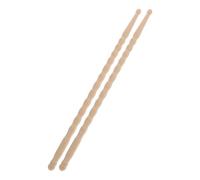 Milisten Drumsticks Bulk Non-slip Wood Percussion Sticks Wave Grip Drumsticks for Rock Band Drummers Classic