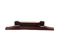 Milisten Ebony Archtop Guitar Bridge Bone Saddle Construction for Jazz Guitar and Mandolin Players Precision Crafted Smooth Finish for Custom Builds