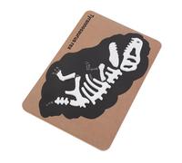 Milisten Educational Dinosaur Bones Puzzle for Children Aged 1-3, Wooden Maple Material, Develops Cognitive Skills with Cute and Interesting Design, for Early Learning and Playtime