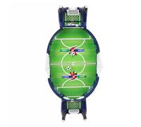 Milisten Educational Plastic Table Football Game for Interactive Desktop Soccer Portable Foosball for Family Fun and Hand Eye Coordination Development