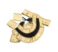 Milisten Egyptian King Costume Accessory Set Complete Pharaoh Belt Collar Wristbands for Halloween Cosplay Party Themed Events Comfortable Fit for Men