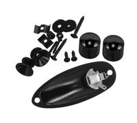 Milisten Electric Guitar Accessories Set Hardware for Repair Guitar Output Jack Socket Strap Buttons Volume Knobs for Performance Stability