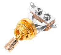 Milisten Electric Guitar Switch Toggle Cylindrical Knob for Rhythm and Treble Control Metal Mini Toggle Replacement for Guitar Parts Accessories