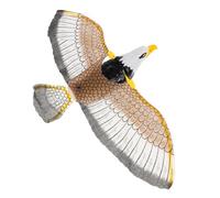 Milisten Electric Music Eagle with Hanging Line Lifelike Flying Bird Plaything for Enhances Manual Dexterity and Imaginative Play Suspended Party Entertainment Battery Not Included